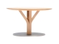 Preview: Beistelltisch, Rundtisch 40 cm Höhe,  Säulengestell, Tisch Modell Bloom Central (276)