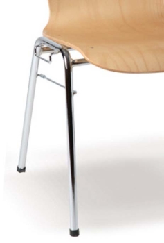 Preview: Stahlstuhl Modell 2 mit Sitzschale Nino