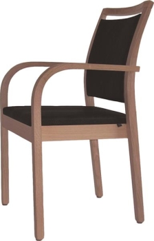 Preview: Seniorenstuhl, Massivholzstuhl LH-08