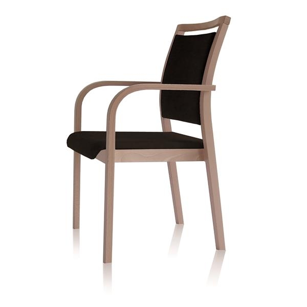 Seniorenstuhl, Massivholzstuhl LH-08