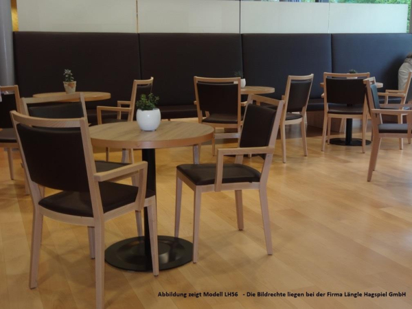 Seniorenstuhl, Massivholzstuhl LH-56, (Stuhlgestell LH56 und LH59 baugleich)