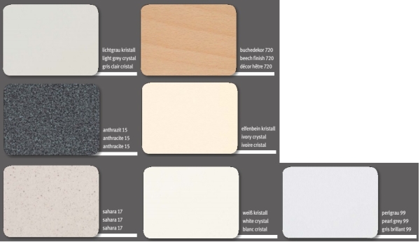 Gastrotisch, Tischhöhe 74 cm, Einsäulengestell  TBM-R