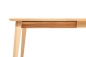 Preview: Rechteckttisch ausziehbar, Höhe 76 cm, Tisch Modell Jutland 2, 60 cm ausziehbar