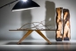 Preview: Massivholztisch LHX, Breite 110 cm