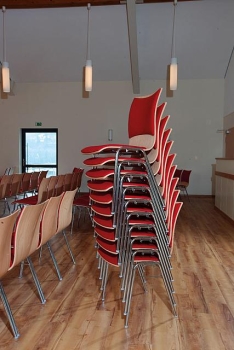 Konferenzstuhl - Stahrohrstapelstuhl Zentra