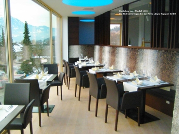Hotelstuhl - Gastrostuhl, Massivholzstuhl LH-13