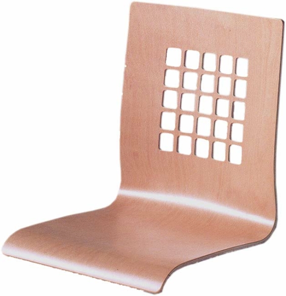 Stahlstuhl Modell 2 mit Sitzschale Gerd