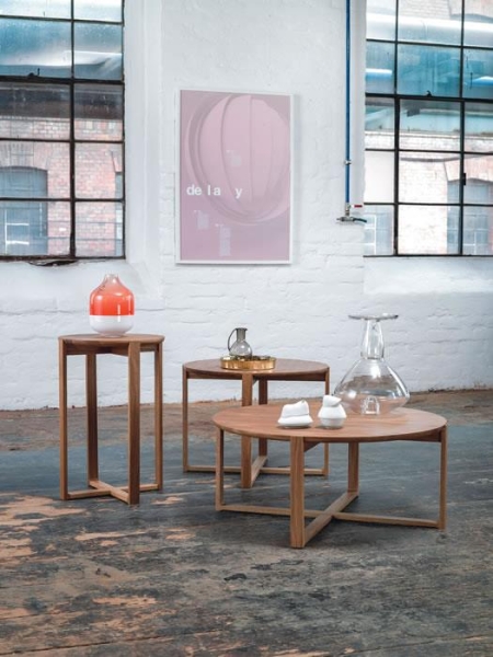 Beistelltisch, Höhe 35 cm, Tisch Modell Delta Coffee (724)
