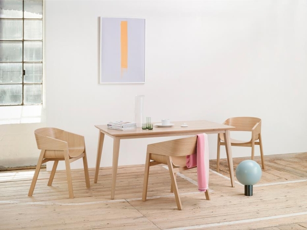 Massivholztische, Höhe 76 cm, Tisch Modell Jutland 1